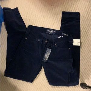 Corduroy navy blue jeans LuckyBrand
